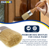 Round‑Head Beechwood Bristle Brush