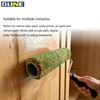 Yellow-green mixed color paint roller